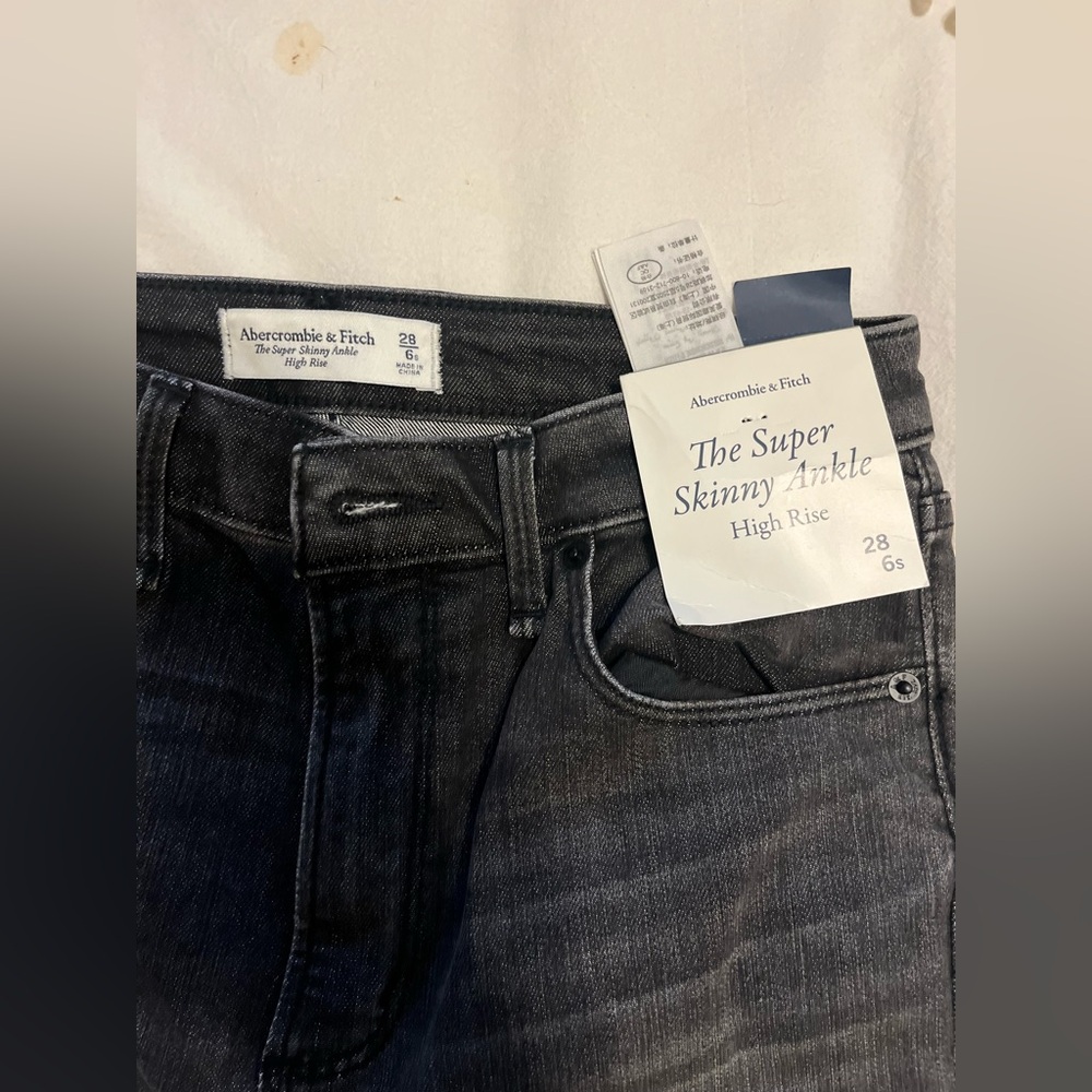 Super skinny ankle, high rise - Abercrombie and Fitch
